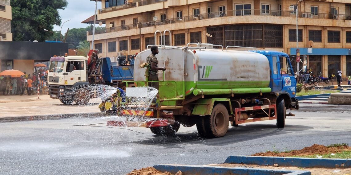 RCA : quand les travaux de réhabilitation des routes à Bangui témoignent du respect des engagements du gouvernement envers les populations