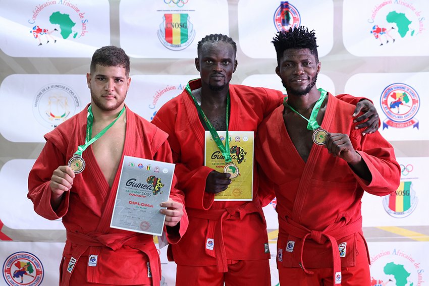 Flavius Gomay Ngono, nouvel espoir du sambo en Centrafrique après une victoire éclatante aux championnats d’Afrique