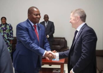 Le président Touadéra reçoit le Haut-Commissaire assistant des Nations Unies pour les réfugiés à Bangui