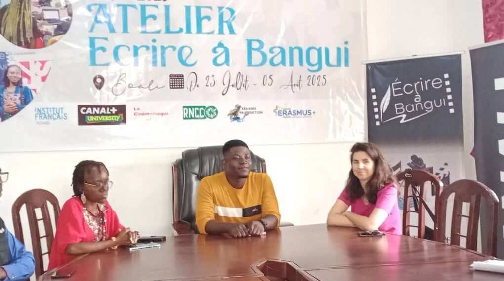 RCA : L’association « Le ti Béafrica » lance la 3e édition de l’atelier cinématographique dénommé « Atelier écrire à Bangui »