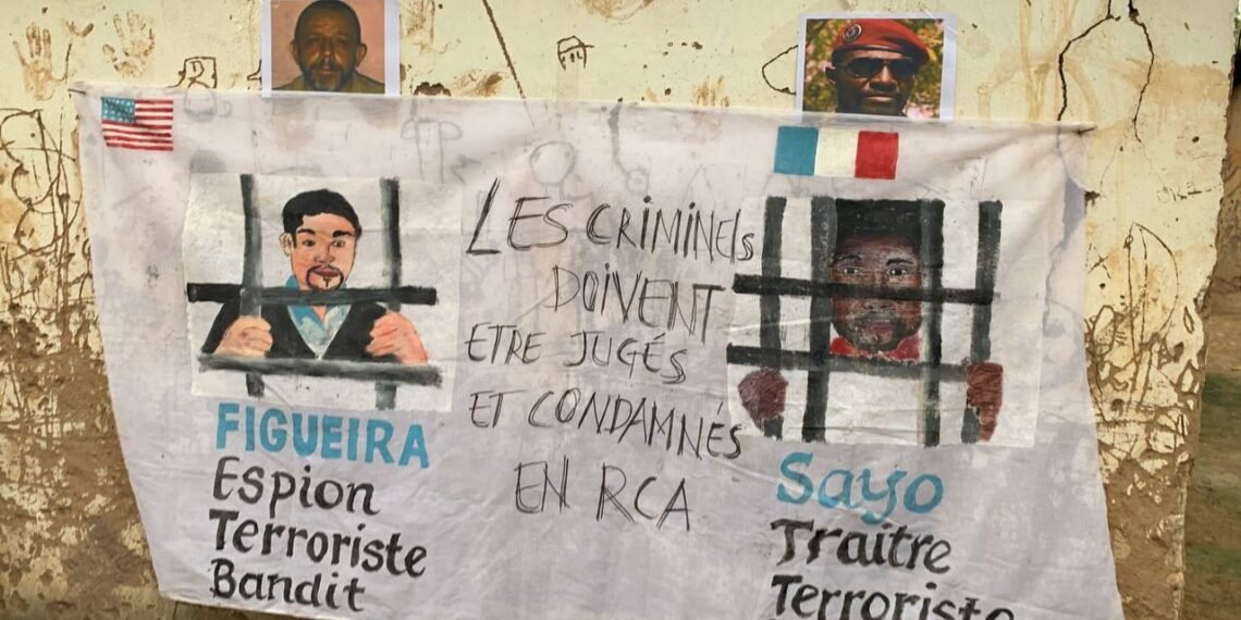RCA : Jeunesse de Bangui exige le jugement de Figueira et Sayo sur le sol centrafricain : Un flashmob en soutien au gouvernement