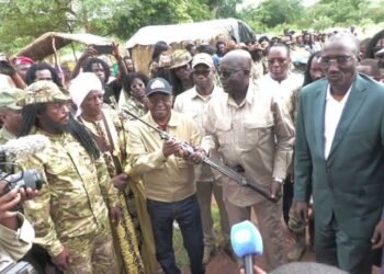 RCA : plus de 300 ex-combattants de l’UPC déposent les armes à Maloum