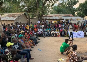 RCA : La population du 5ème arrondissement qualifie les leaders du BRDC de Clowns dans une pièce théâtrale