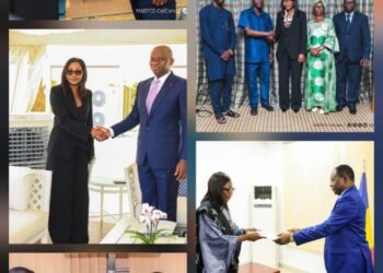 La tournée diplomatique de la ministre des Affaires Etrangères madame Sylvie Baïpo-Témon Notéfé dans la sous-région de la CEMAC