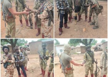 Les FACA appuyées par les instructeurs russes ont mené des patrouilles de sécurité dans l’Ouham-Pendé pour assurer la protection des civiles