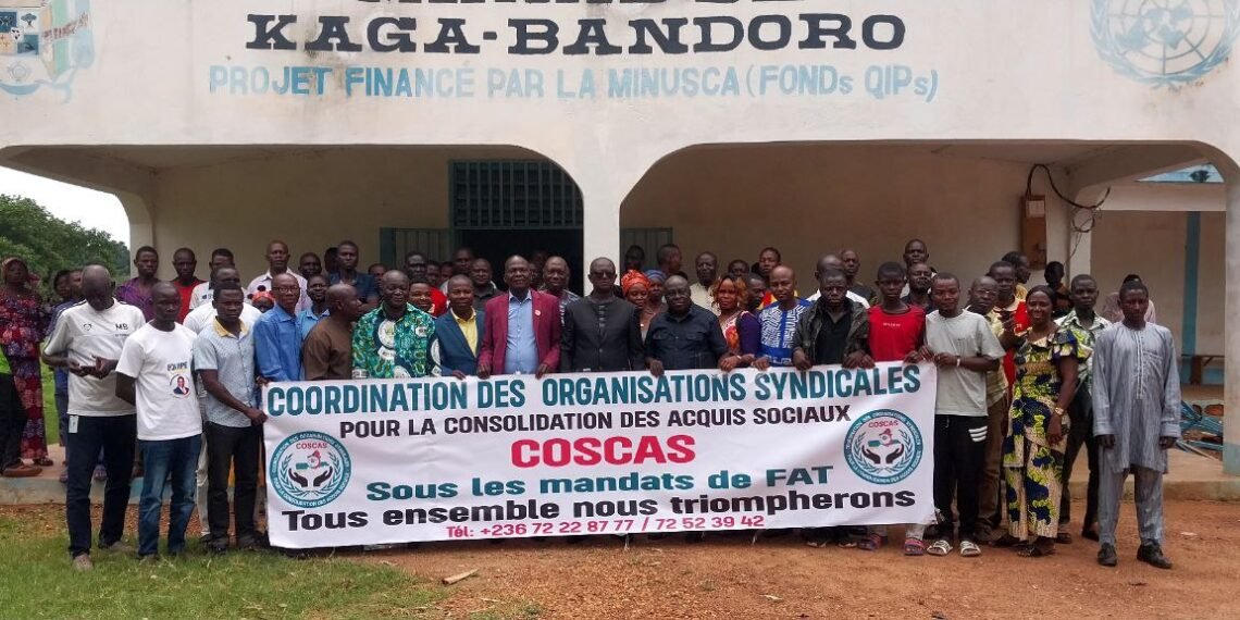 RCA : les travailleurs de la Nana-Gribizi sensibilisés sur les acquis sociaux chèrement retrouvés grâce au leadership du Président Touadera