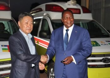 La fondation Saemaul fait don des ambulances à la République Centrafricaine