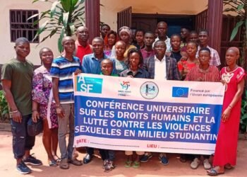 RCA : Des étudiants de différentes facultés de l’universite de Bangui outillés pour lutter contre les violences sexuelles en milieu universitaire et scolaire.