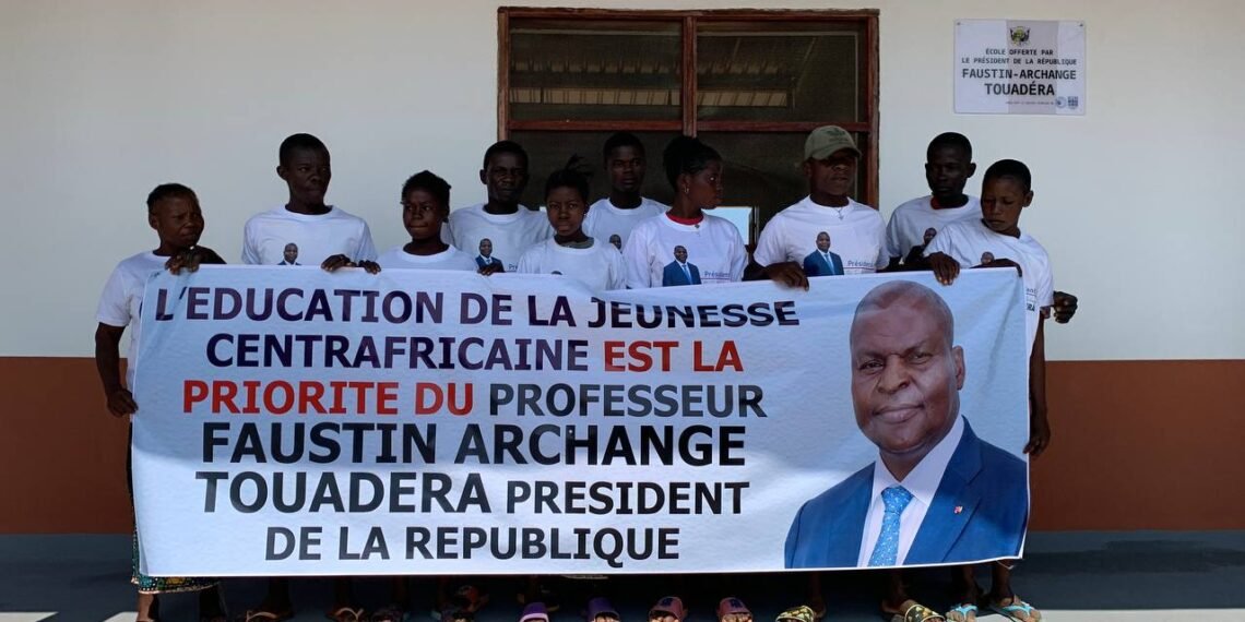 RCA : inauguration de l’école Faustin Archange Touadera de Landja-Mboko