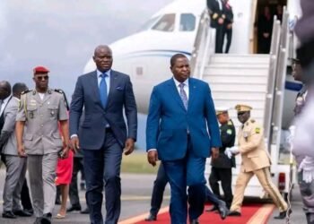 Gabon : Le Président Oligui Nguema reçoit ses homologues de Guinée-Bissau et de Centrafrique au Palais Rénovation