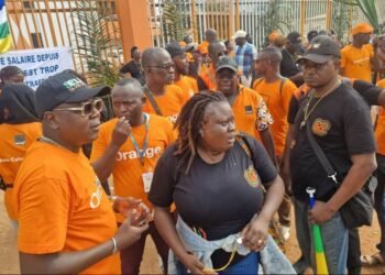 Les employés de Orange Centrafrique entrent en grève et exigent justice et équité