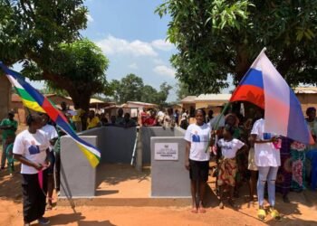 RCA : encore 2 nouveaux forages, don du Président de la République, inaugurés dans le 4e arrondissement