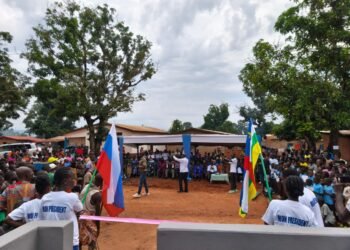 RCA: Deux nouveaux forages inaugurés au quartier Bafio de Bangui Par Pamphile Maleyombo