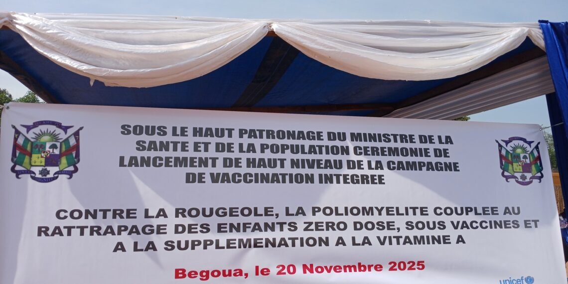 Le gouvernement lance la campagne nationale de vaccination