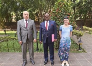 Rencontre diplomatique entre l’ambassadeur de Russie et le directeur de cabinet du Ministère des Affaires Étrangères de Centrafrique