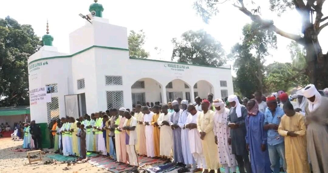RCA:  Inauguration de la « Mosquée de la Paix » de Damara  par le Président Faustin Archange TOUADÉRA