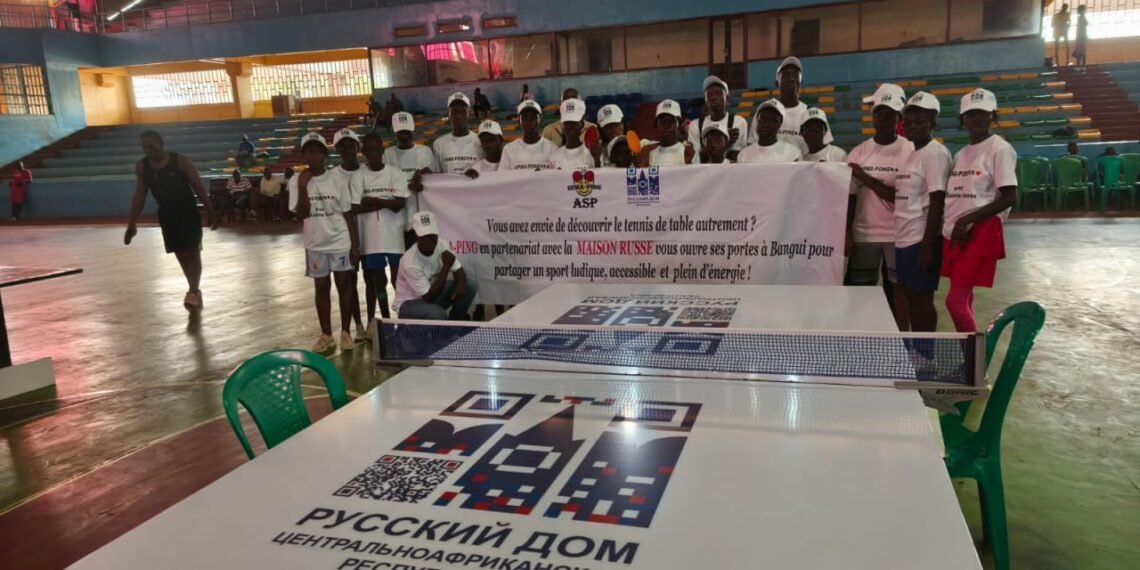 La maison russe met en lumière le tennis de table lors d’un tournoi réussi au complexe sportif Omnisport
