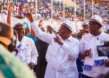 RCA : lancement de la campagne de la Coalition Touadera 2025 au stade 20000 places de Bangui