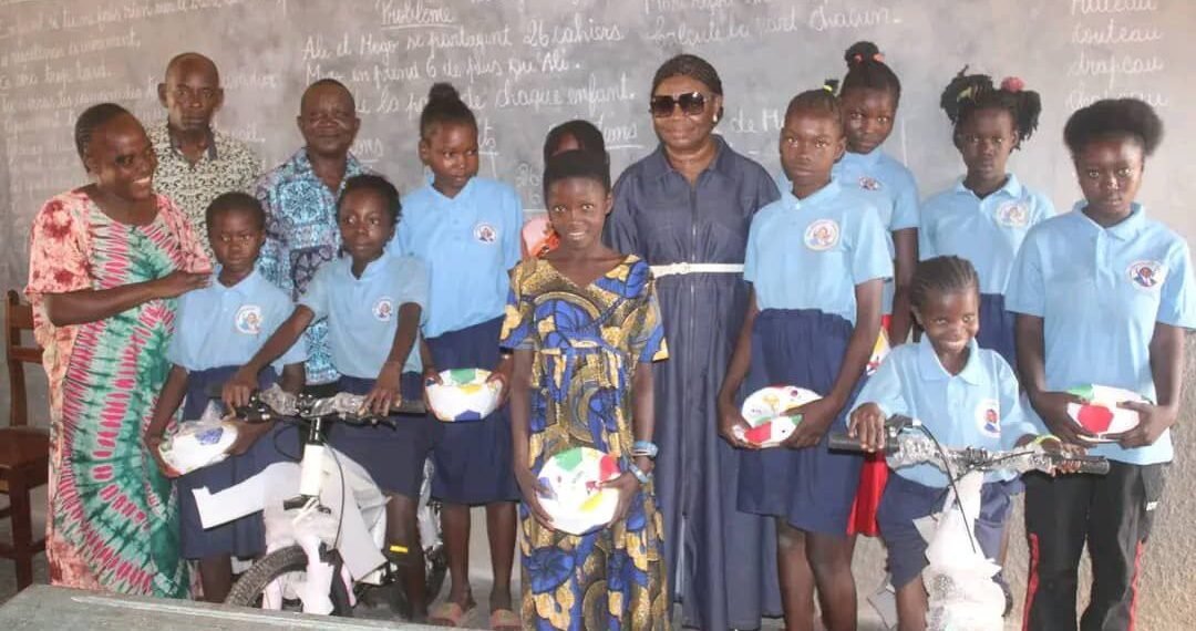 Centrafrique : L&rsquo;excellence scolaire récompensée par la Première Dame Tina Marguerite TOUADERA