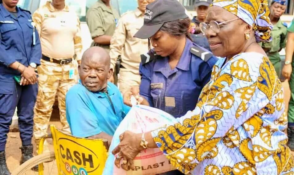 Bangui: 110 personnes vulnérables ont reçu une aide humanitaire