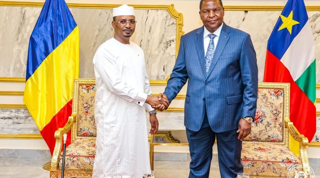Le président tchadien félicite le Président Faustin Archange Touadéra pour sa réélection