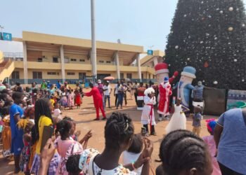 Centrafrique : La mission russe organise la fête de Noël avec les enfants