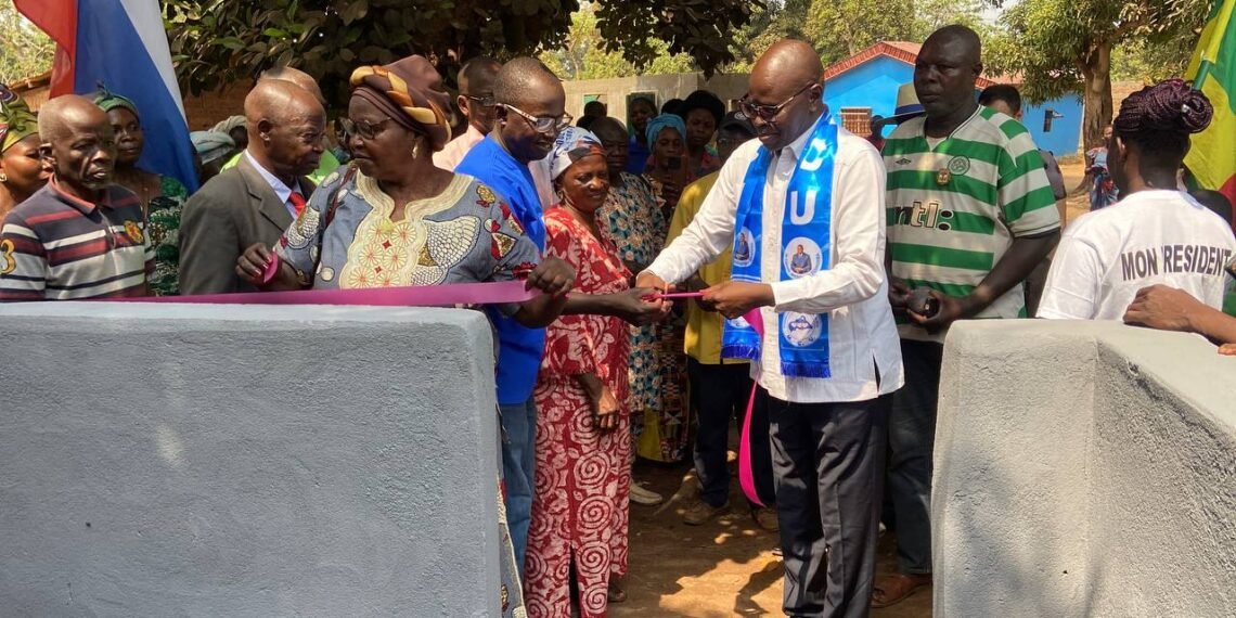 RCA : la population de Damala Abattoir dispose désormais d’un nouveau forage