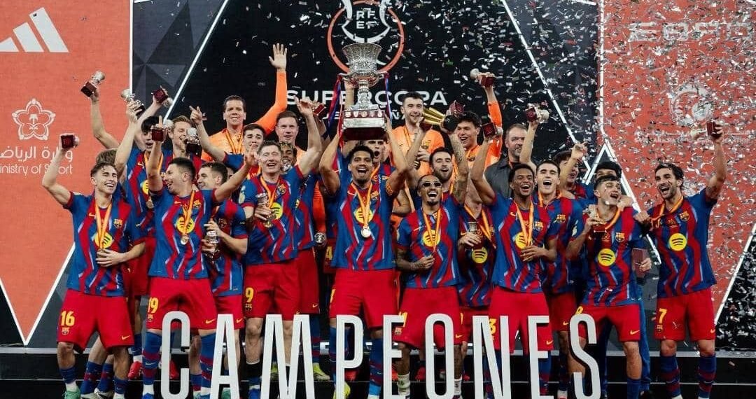 Le FC Barcelone s’adjuge la Supercoupe d’Espagne
