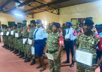 RCA : une nouvelle promotion de soignants renforce les forces de défense centrafricaines