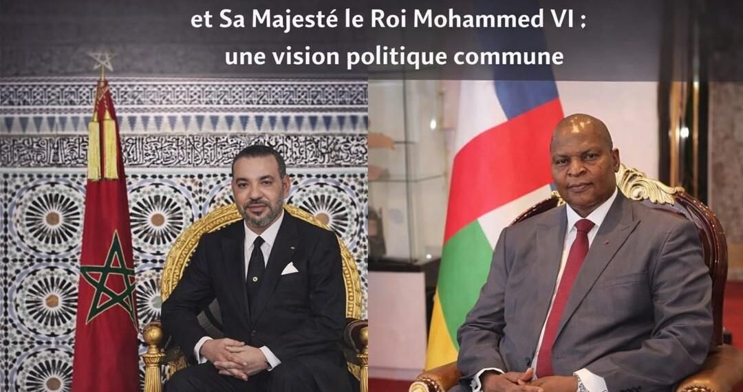 Le Président Touadéra et le Roi Mohammed VI ont une vision politique commune au service de la stabilité, de la paix et de la coopération africaine