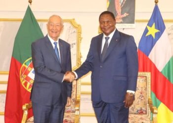 RCA : le président portugais accueilli à Bangui par son homologue centrafricain pour une visite d’état