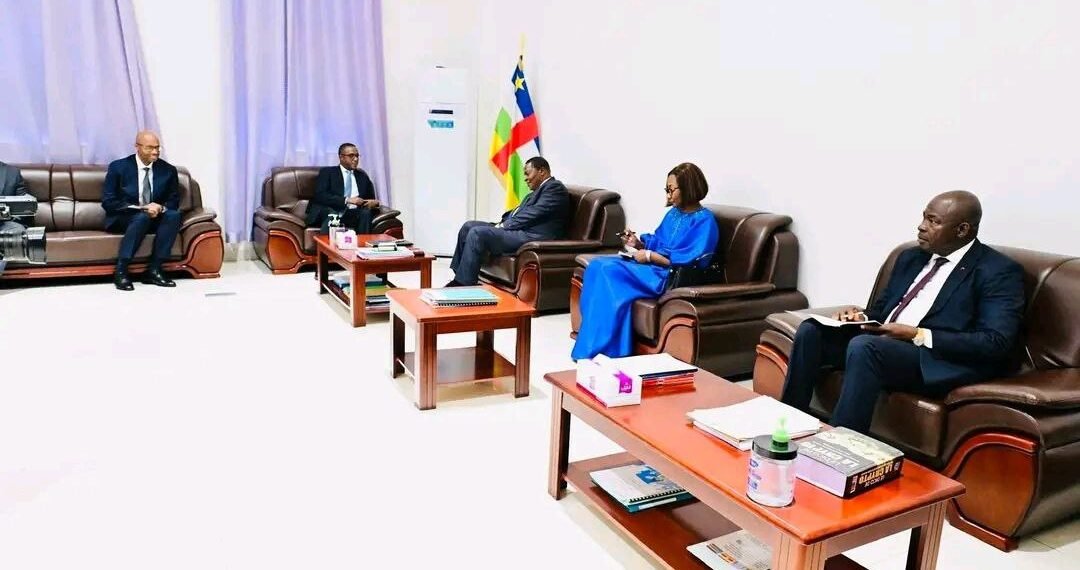Renforcement des relations bilatérales : rencontre entre le Président Touadéra et le ministre rwandais de l&rsquo;Intérieur