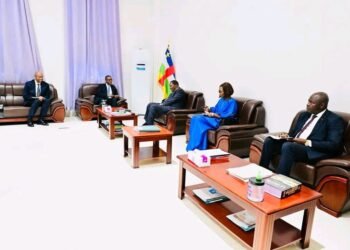 Renforcement des relations bilatérales : rencontre entre le Président Touadéra et le ministre rwandais de l&rsquo;Intérieur