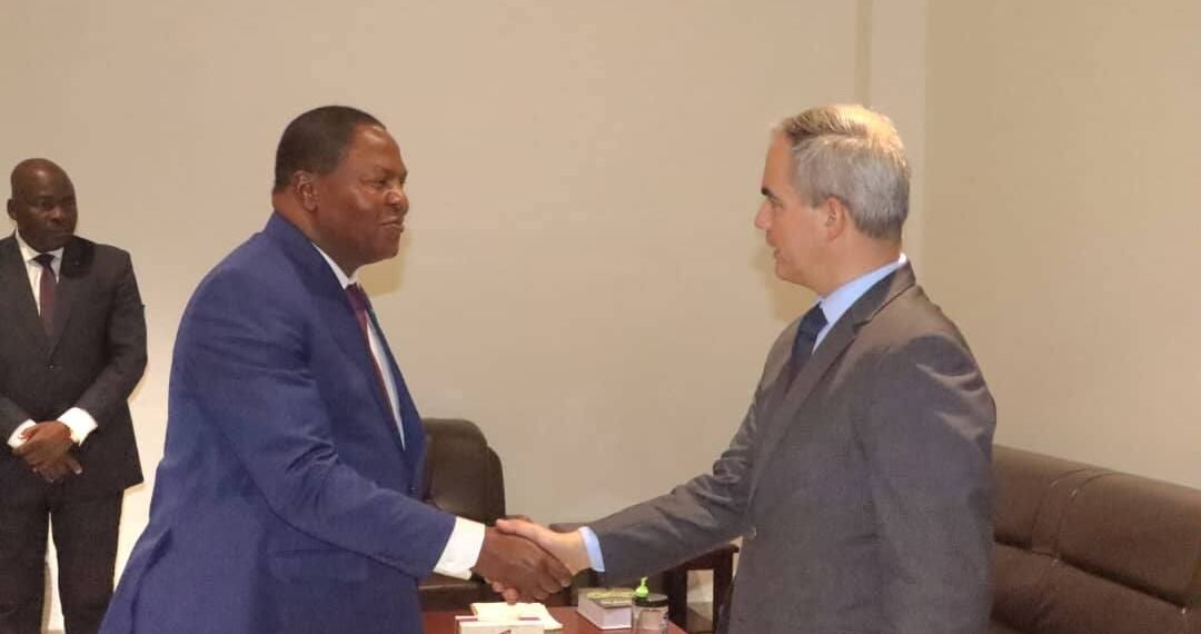RCA : le Président de la République reçoit une délégation du Service Européen pour l’Action Extérieure en visite officielle à Bangui