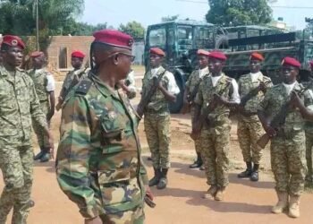 Centrafrique : Le 6e Bataillon d&rsquo;Infanterie Territorial (BIT6) célèbre un culte d&rsquo;action de grâce