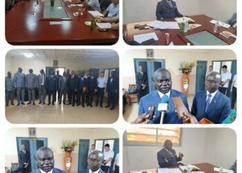 Le ministre des transports et de l’aviation civile fait le Suivi des travaux de modernisation de l’aéroport international Bangui M’Poko