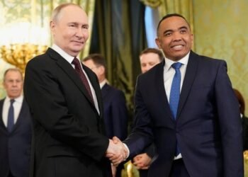 Russie/Afrique : le Président de la Refondation de Madagascar reçu par le président Vladimir Poutine