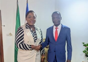 RCA : Le ministre Doneng a reçu en audience le nouveau bureau de la FCBBFR