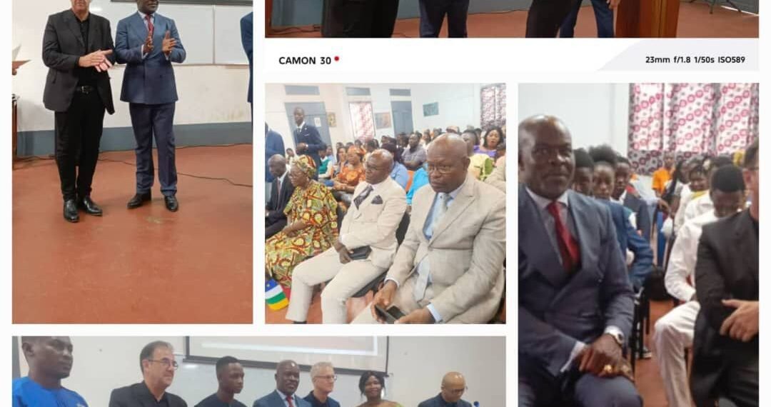 Le ministre d’État à l’éducation nationale Aurélien Simplice Zingas encourage l’excellence en milieu scolaire