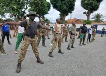 Bangui : Les forces de défense et de sécurité choisissent le sport comme un outil de cohésion