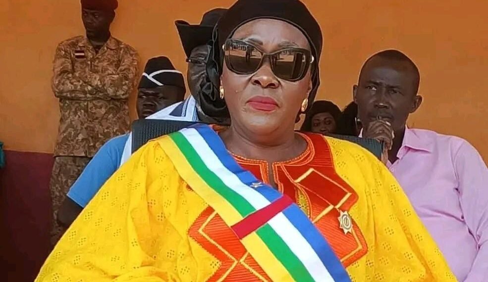 Bossangoa: La candidate Christianne Doraz remercie la population et appelle au calme après l’annulation du scrutin