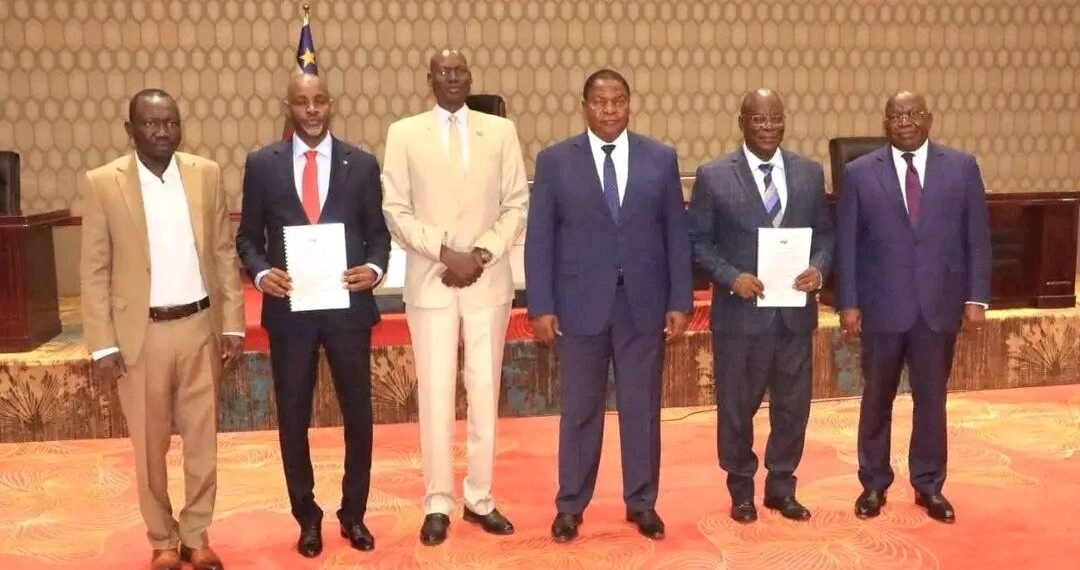 Signature de convention pour la construction d’une autoroute Bambouti-Sibut