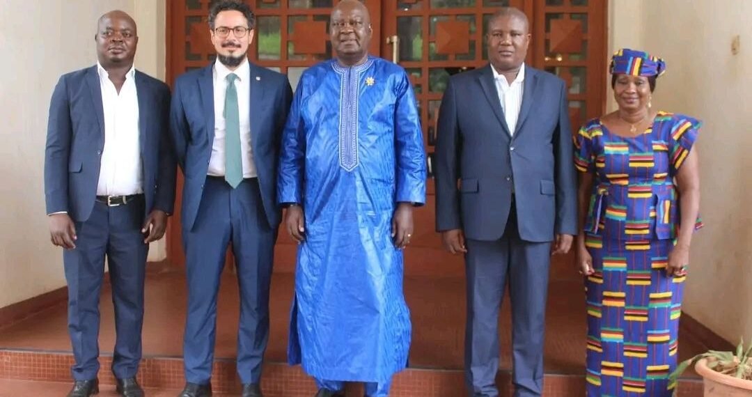 Centrafrique : échange entre le président de l’Assemblée Nationale et le nouveau Représentant du HCR