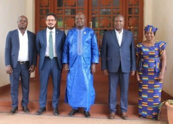 Centrafrique : échange entre le président de l’Assemblée Nationale et le nouveau Représentant du HCR