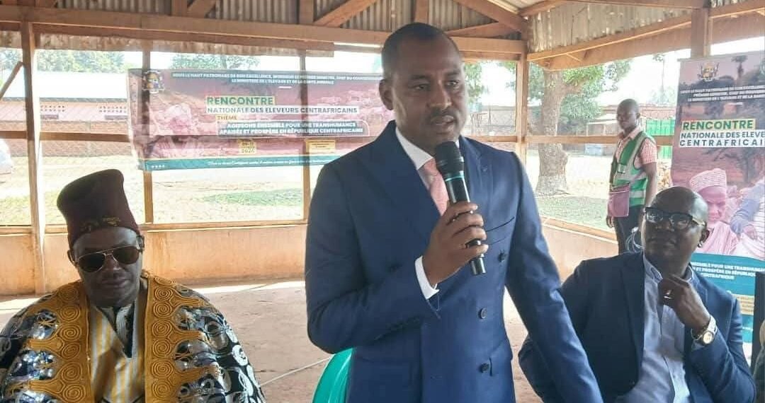 Le ministre de l’élevage et de la santé animale Hassane Bouba, un artisan pour le défi de la transhumance en République Centrafricaine.