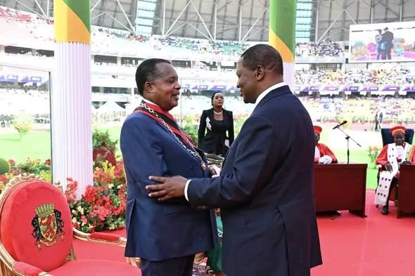 RCA : le Président Touadera à Brazzaville pour l’investiture de son homologue Dénis Sassou Nguesso