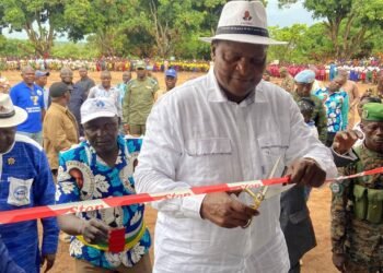 Ouham-Pendé : le président Touadéra inaugure le Collège de Bohong à Bocaranga – éducation, eau et premier Wi‑Fi public de RCA sous le haut patronage du député Essaïe Gbanné et du Président de la République