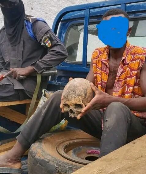 Bangui : coup de filet de la police contre un trafic d’ossements humains dans le 9ᵉ arrondissement