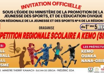 Sibut au Cœur du Sport Scolaire : Lancement de la 1ère Édition des Jeux Régionaux de la Kémo