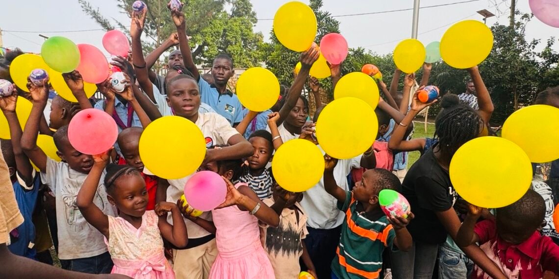 RCA : une centaine d’enfants célèbrent la pâques à la Maison Russe de Bangui